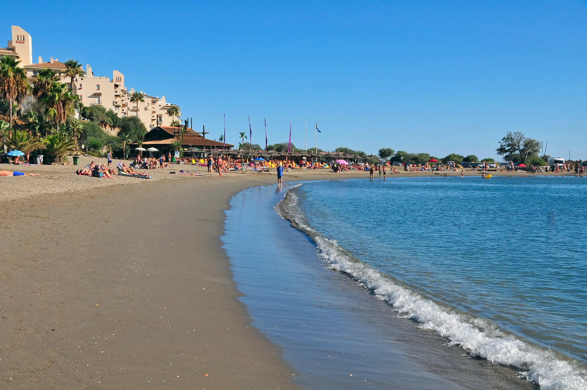 Playa del Cristo en Estepona