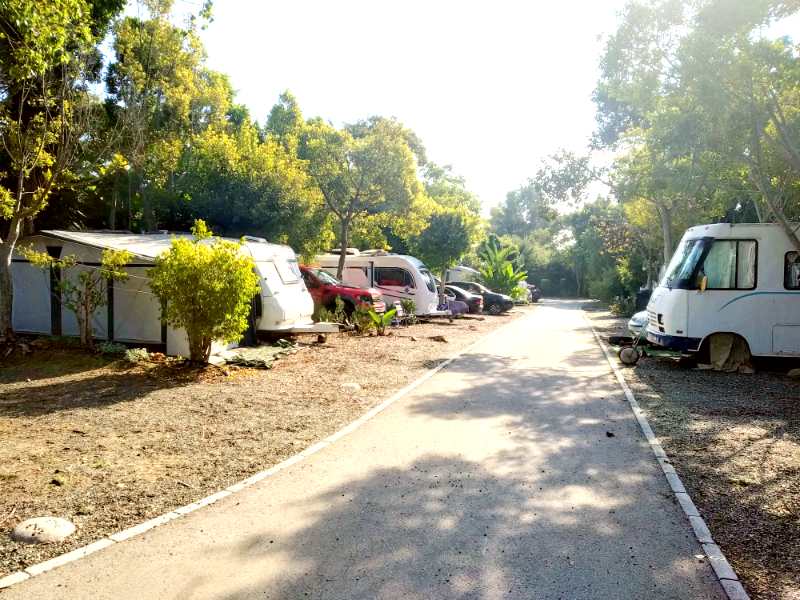 Parcela de camping